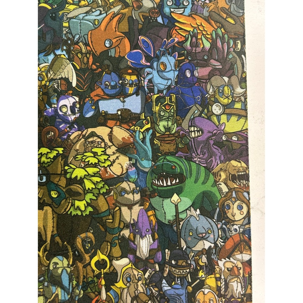 Robbobin Art Mousepad Dota 2 Character Collage Large Gaming Desk Mat - Picture 3 of 6